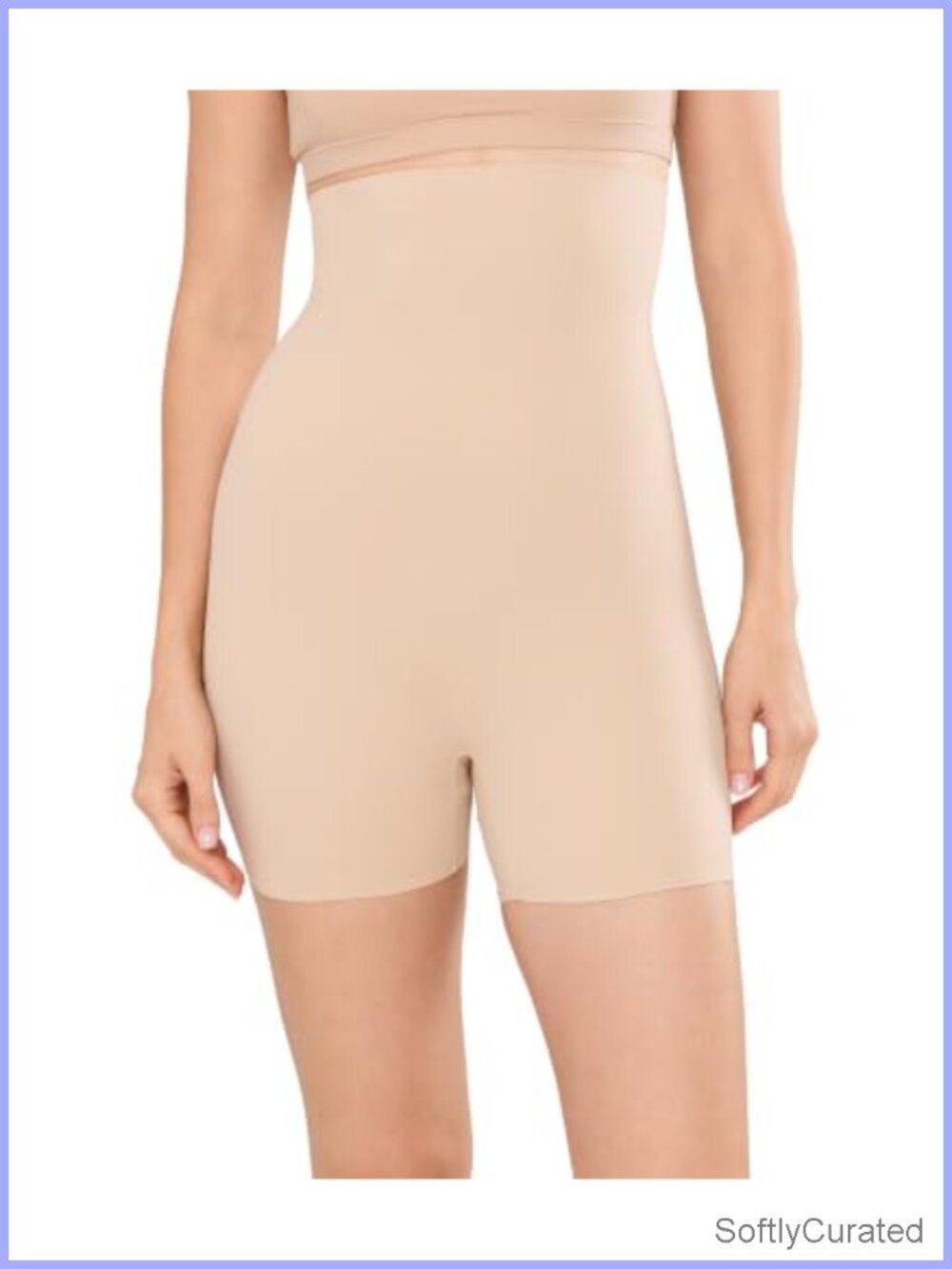 High-Waist Boyshort Shapewear Thigh Slimmer Firm Control